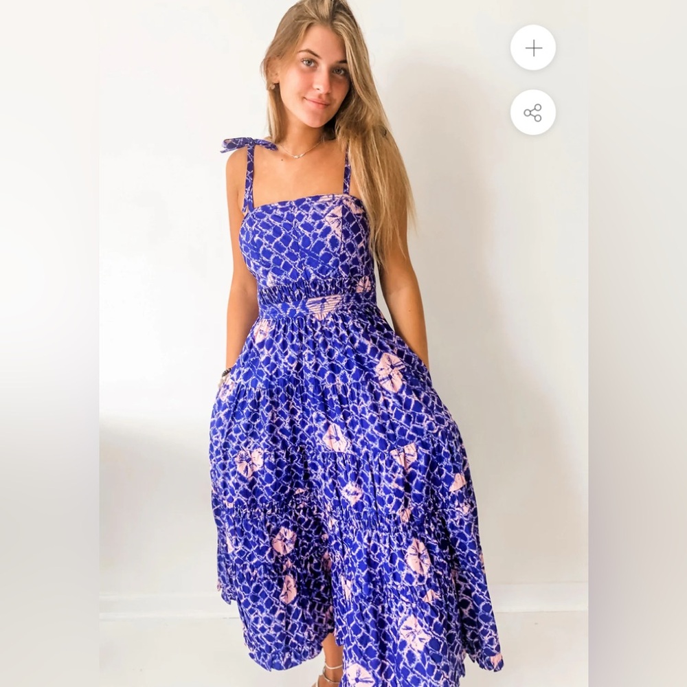 Ulla Johnson Eryn Midi Dress, Size 2